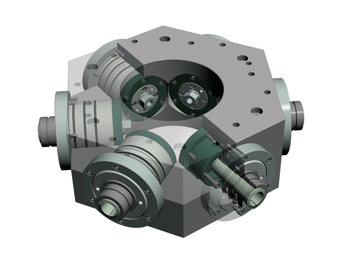 Multiple clamping devices with collet clamping attachments hesk in